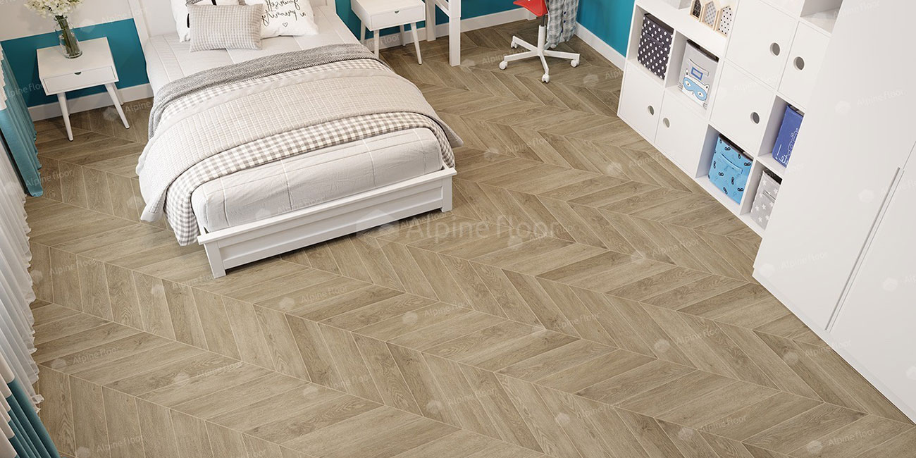 Alpine Floor Chevron Alpine