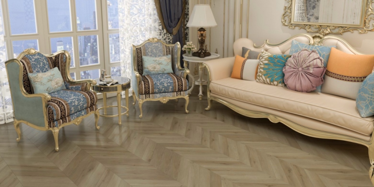 Damy Floor Chevron LVT