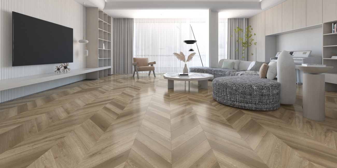 Damy Floor Chevron