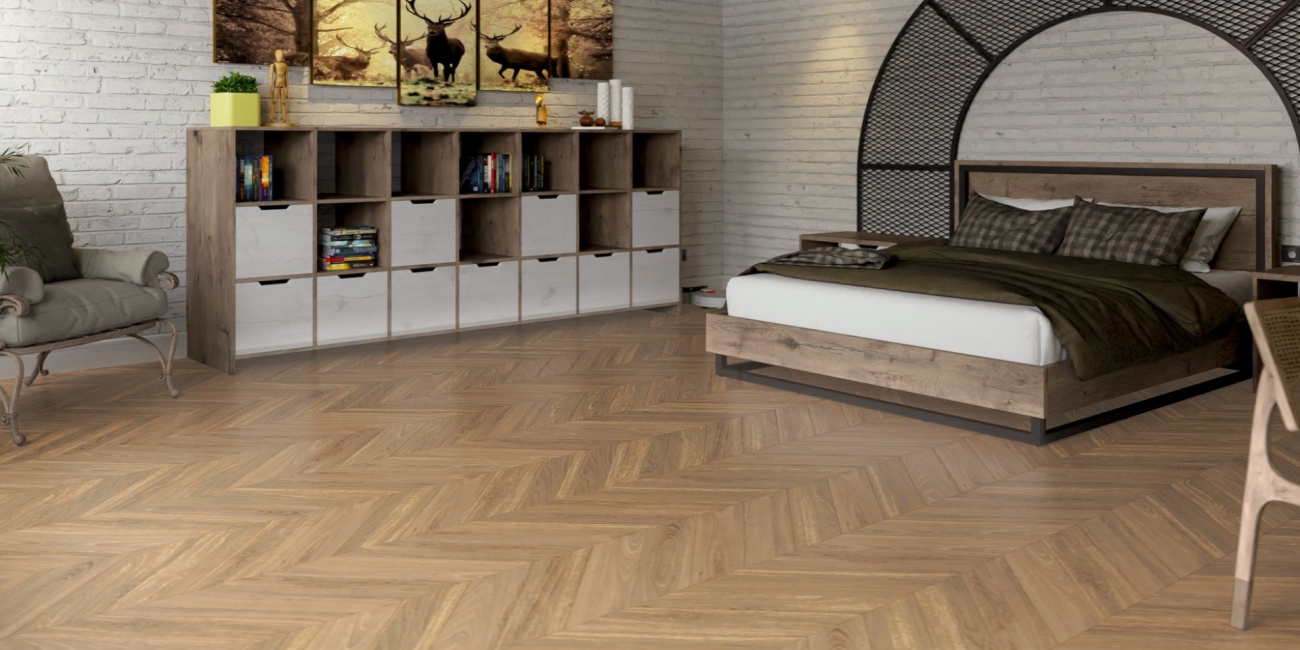 Damy Floor Luxury Французская Ёлочка