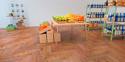 Vinilam Parquet Herringbone 6.5 Click