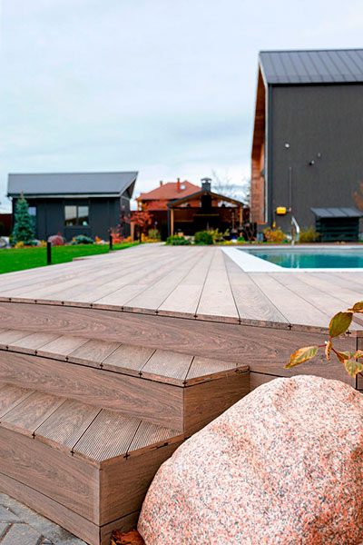 Террасная доска Bruggan Multicolor