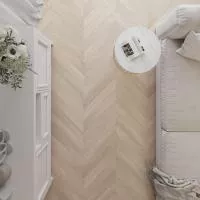 Инженерная доска AlixFloor Французская Ёлка ALX 1022CV Дуб кремовый матовый
