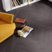 Ламинат Kronotex Herringbone 8-32 D 6010 Дуб Эльба черный