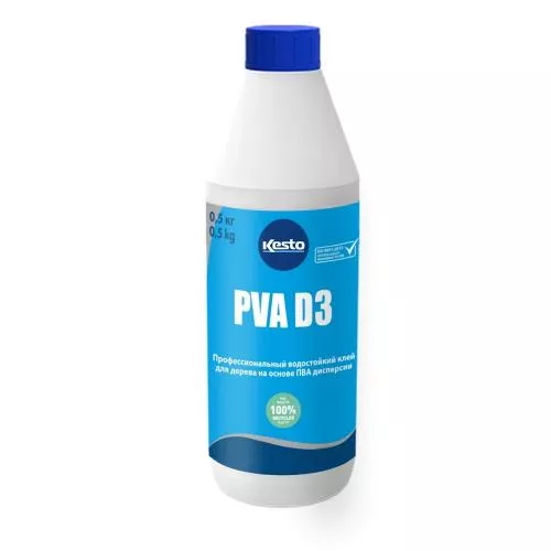  Водостойкий клей Kestokol PVA (D3) 0.5 кг