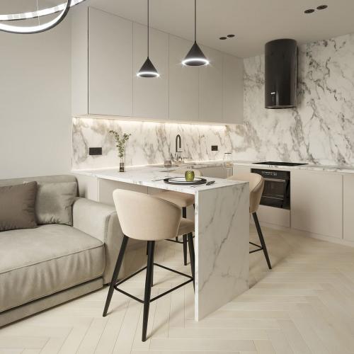 Инженерная доска AlixFloor Английская Ёлка ALX1053HB Дуб Кристально-белый