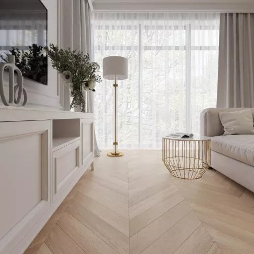 AlixFloor Французская Ёлка ALX 1022CV Дуб кремовый матовый