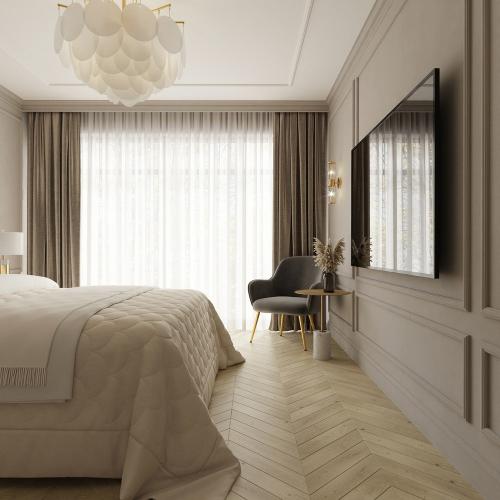 Инженерная доска AlixFloor Французская Ёлка ALX1055CV Дуб Инвизибл Эксквизит