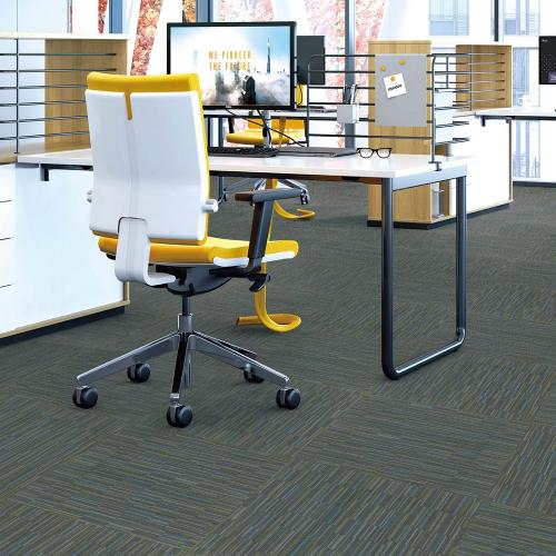 Ковровая плитка Desoma Flock 231018 Stripes Onyx