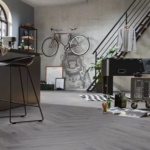 D 4167 Дуб Престиж серый