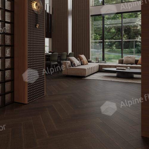 Кварцвиниловая плитка Alpine Floor Приоритет Паркет ECO 30-1 Дуб Безупречный