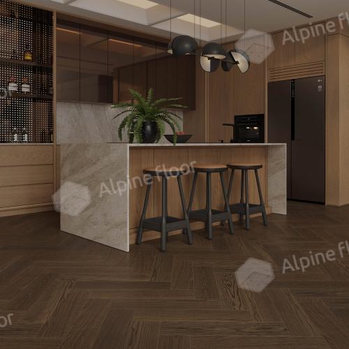 Кварцвиниловая плитка Alpine Floor Приоритет Паркет ECO 30-7 Дуб Благородный