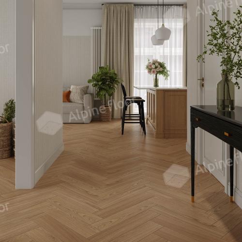 Паркетная доска Alpine Floor Приоритет Паркет ECO 30-8 Дуб Монолитный