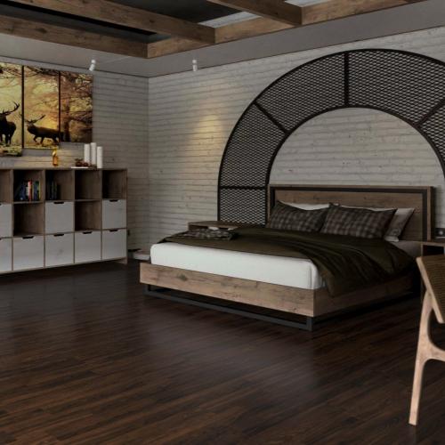 Паркетная доска Amigo HiTech Original бамбук JF 0002 Чёрное Золото