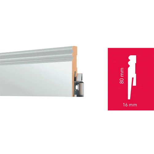 ML0802WT Белый с фрезеровкой