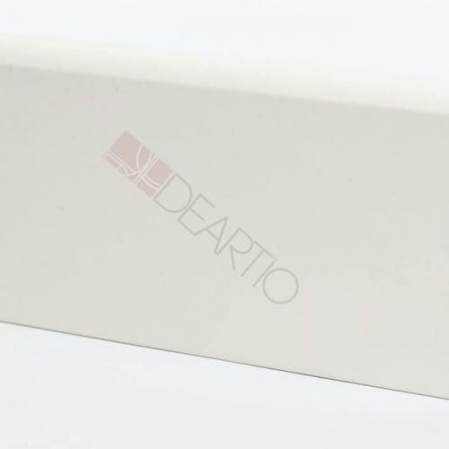 Плинтус DeArtio Premium U 102-80 кремовый (RAL 9010)