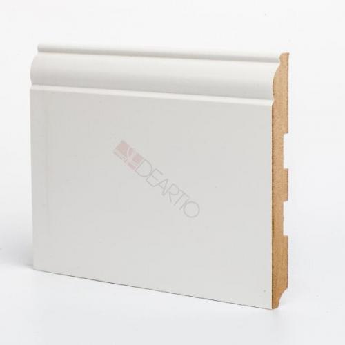 Плинтус DeArtio Премиум L-XL U 104-150 белый