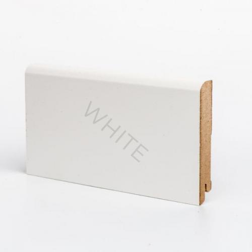 Плинтус DeArtion Эконом W 02-100 белый