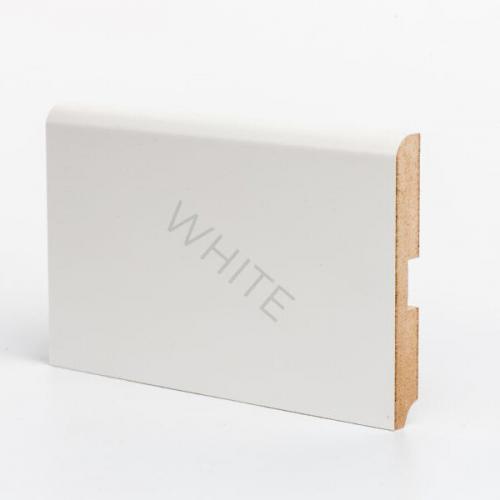 Плинтус DeArtion Эконом W 02-120 белый