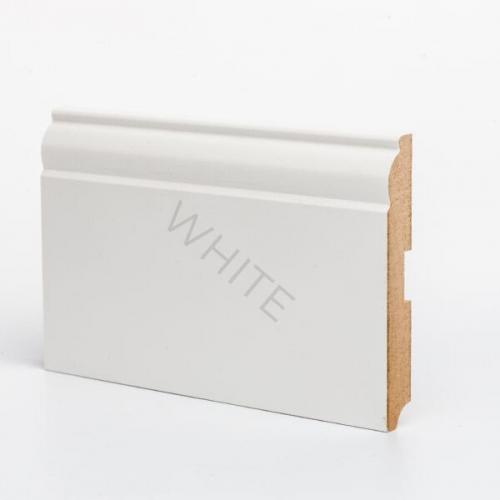 Плинтус DeArtion Эконом W 04-120 белый