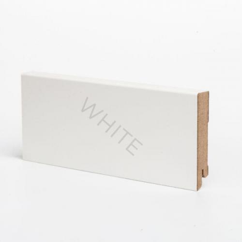 Плинтус DeArtion Эконом W 06-80 белый