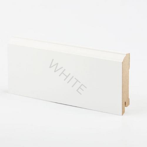 Плинтус DeArtion Эконом W 28-80 белый