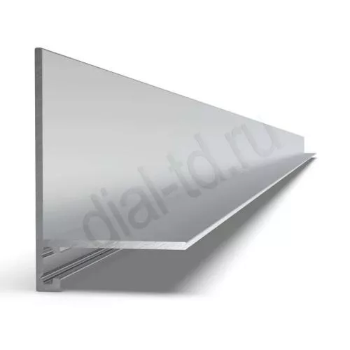 2334 Микро для пола с заходом на стену 31.9x20 Серебро