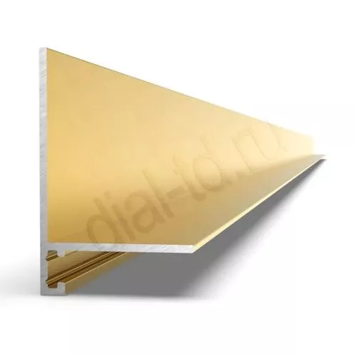 2334 Микро для пола с заходом на стену 31.9x20 Золото