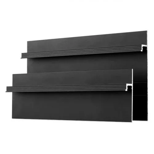 C-08.2.3 Чёрный, алюминиевый со световым каналом