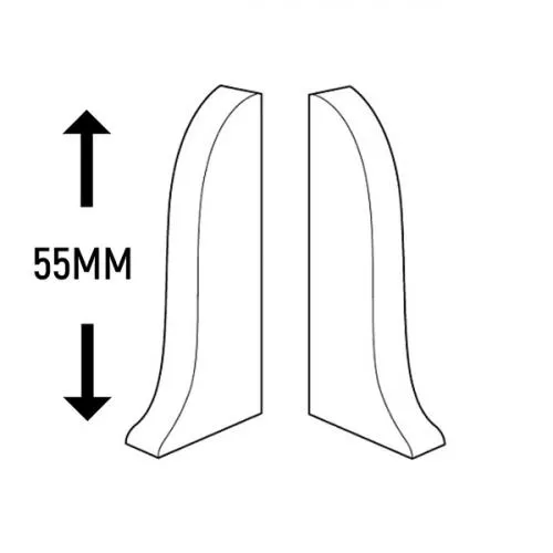  Заглушка левая и правая (пара) Royce 55 мм
