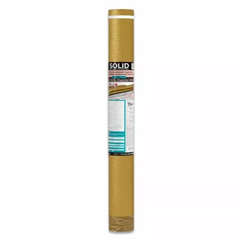 Подложка  Solid профессиональная с интегрированной пароизоляцией IXPE Thermo 1 мм