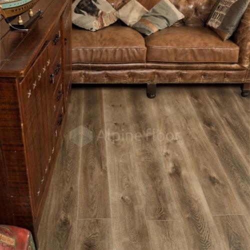 Кварцвиниловая плитка Alpine Floor Premium XL ECO 7-9 Дуб коричневый