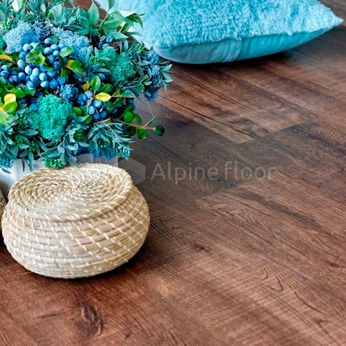 Кварцвиниловая плитка Alpine Floor Real Wood ECO 2-2 Дуб Мокка