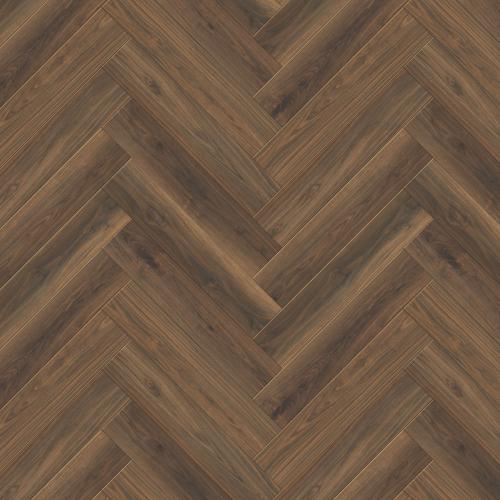 Кварцвиниловая плитка CronaFloor Herringbone H018 Дуб Ле-Ман