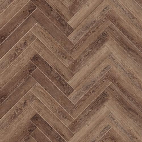 Кварцвиниловая плитка Cronaplast Ёлка (Herringbone) LVT H LVT 001 Дуб Тулуза