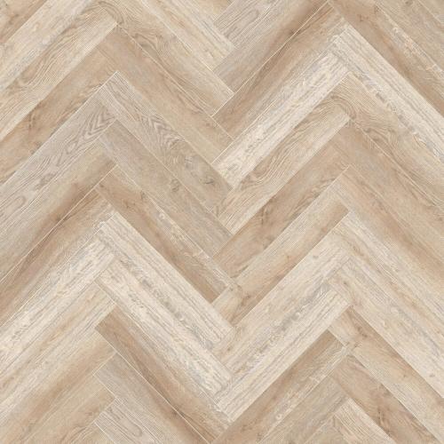 Кварцвиниловая плитка Cronaplast Ёлка (Herringbone) LVT H LVT 007 Дуб Лилль