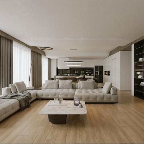 Кварцвиниловая плитка EvoFloor Хоум Замковой (Home) L-20092 Дуб Антик