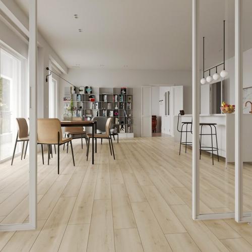 Кварцвиниловая плитка EvoFloor Хоум Замковой (Home) L-20096 Дуб Белый