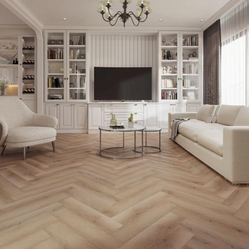 Кварцвиниловая плитка EvoFloor Parquet Click 4.0 мм HP-0035 Дуб Северный