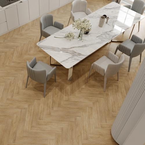 Кварцвиниловая плитка EvoFloor Parquet Click 4.0 мм HP-0090 Дуб Песочный