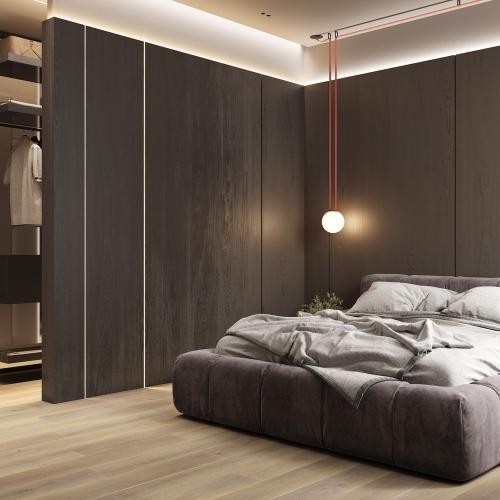 Кварцвиниловая плитка FirstFloor Доска Палуба 1F020 Сканди Дуб Какао