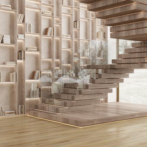 Кварцвиниловая плитка FirstFloor Доска Палуба 1F024 Кавказский Натуральный Дуб