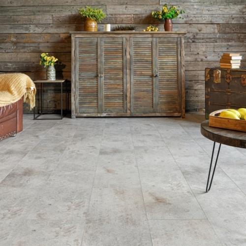 Кварцвиниловая плитка NT Ceramic Каменный Бетон (Betone Stone) SP55105ST Stone Concret Beige