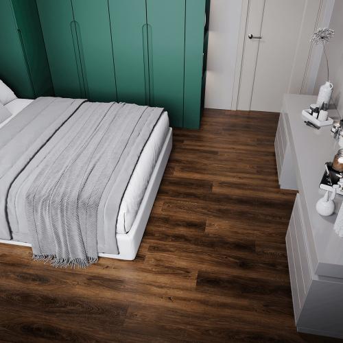 Кварцвиниловая плитка NT Ceramic Классическое дерево (Wooden Classic) SP55211P Eben Brown