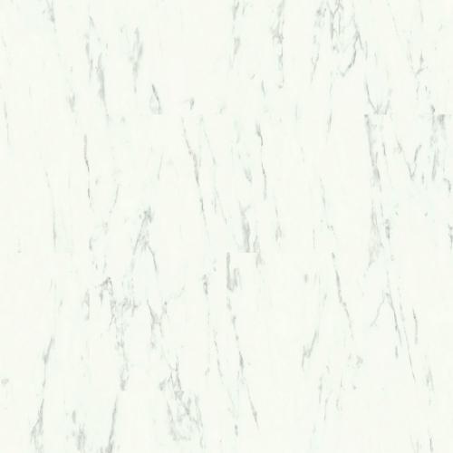 Кварцвиниловая плитка Quick Step Alpha Vinyl Oro AVSTU 40136 Мрамор каррарский белый