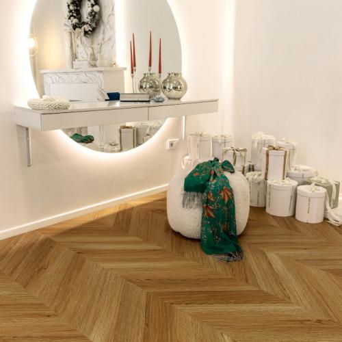 Кварцвиниловая плитка Steinholz Element Chevron STH101EC Альба