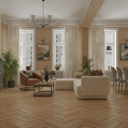 Кварцвиниловая плитка Tulesna Art Chevron 1011-3 Mare