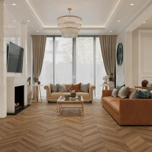 Кварцвиниловая плитка Tulesna Art Chevron 1011-4 Eterno